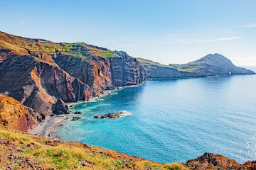 Ponta de Sao Lourenco, east coast of Madeira island.