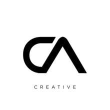 Ca Logo Design Vector Icon