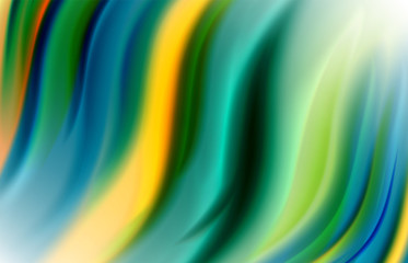 Abstract background - fluid color gradient waves, with dynamic motion line effect. Vector Illustration For Wallpaper, Banner, Background, Card, Book Illustration, landing page