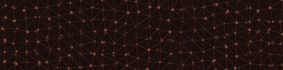 Abstract Low Polygon Mesh Generative Art background illustration