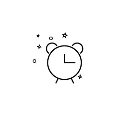 Art & Illustration, clock icon design template