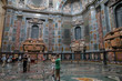 Panoramic view of interior of the Medici Chapels (Cappelle Medicee)