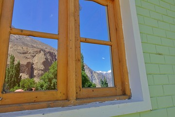 Wall Mural - Turtuk is one of the northernmost muslim villages in India and is situated in the Leh district of Ladakh in the Nubra Tehsil. India 2019