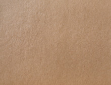 Kraft Wrapping Paper Texture. Photo Of Brown Cardboard Background.