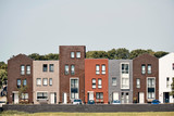 Fototapeta Londyn - Moderne Architektur, Wohnungsbau in Zierikzee, Niederlande