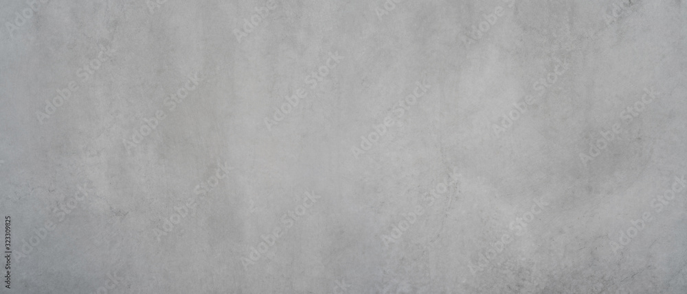 Texture of a smooth gray concrete wall as a background - obrazy, fototapety, plakaty 