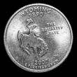 A quarter dollar for Wyoming  the equality state
