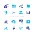© QUE - BIG DATA ANALYSIS ICON SET