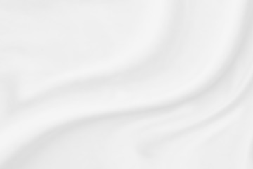 Wall Mural - abstract white fabric cloth texture blur background