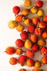 Canvas Print - Rambutan, tropical Southeast Asian fruit