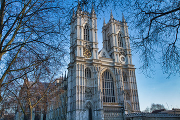 Wall Mural - L'abbaye de Westminster église à Londres, Royaume-Uni