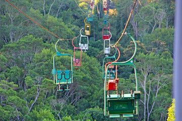 Canvas Print - Cable car