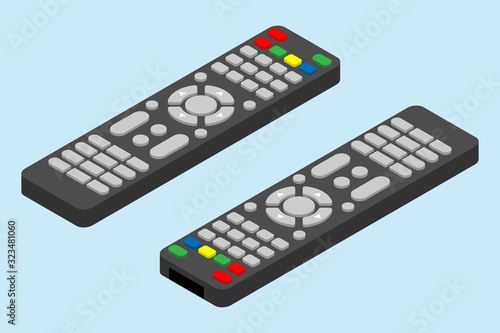 Fotomural Modern television remote control icon