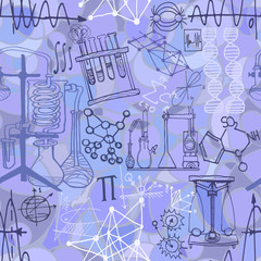 Wall Mural - abstract physics or chemistry illustration related to science or education. physics or chemistry abs