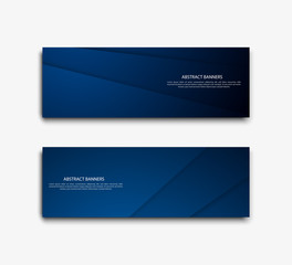 Wall Mural - abstract vector banners.design for cover, flyer, card, poster or banner template.vector illustration