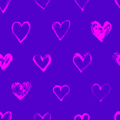 Wall Mural - seamless pattern with hearts. valentine's day, mother's day. wedding, scrapbook, gift wrapping paper