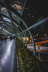 Wall Mural - bridge at night