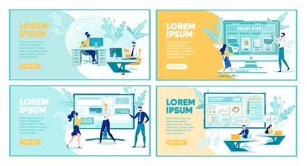 Designers Working at Office Creating Websites.
