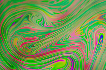 Wall Mural - close up soap bubble background. psychedelic abstract background