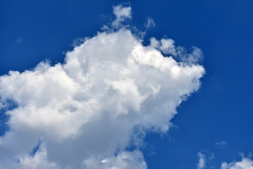 blue sky with clouds