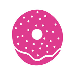 Sticker - sweet donuts dessert isolated icon