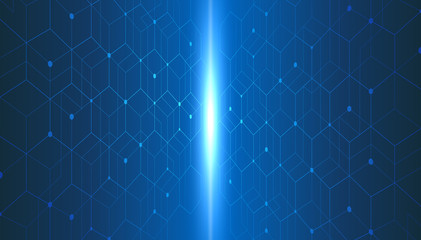 abstract geometric lines. connection and social network. concept with lines and dots. minimalistic d