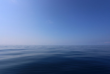 blue sky and sea view in beauty of the landscape.