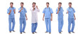 © ASDF - group of medical doctors standing in a row