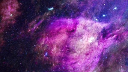 Wall Mural - Animation view to travelling across the universe in moving