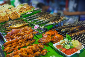 Wall Mural - Street food in Thailand