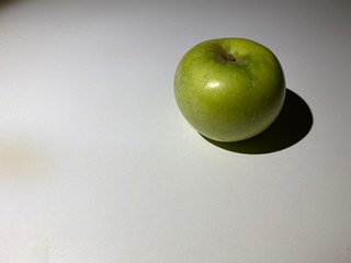 apple on white background