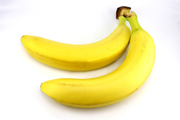 Banana isolated on white background