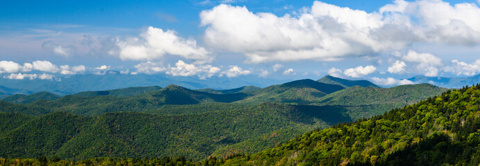 Wall Mural - Autumn in the Appalachian Mountains Viewed Along the Blue Ridge Parkway