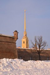 Wall Mural - Bastion of Peter and Paul Fortress.