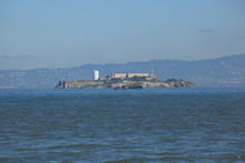 The Alcatraz Island, Lighthouse And Warden's House