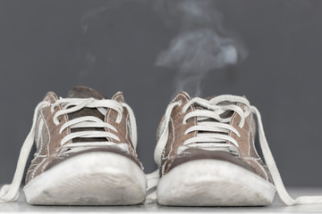 Dirty Shoes with Smoke.