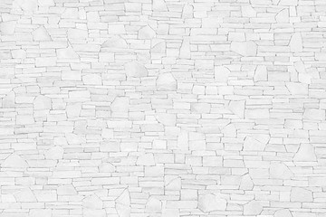 Sticker - White gray slate stone background or texture.