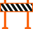 © Graphic&Illustration - under construction, barrier icon
