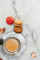 Wall Mural - Espresso and Macarons