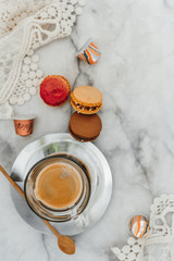 Wall Mural - Espresso and Macarons