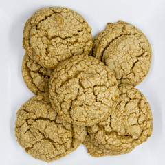 cookies isolated on white background