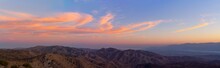 Desert Mountains Sunset
