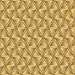 © Bard777 - Golden triangles seamless pattern. Eps8..
