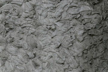 white rough dusty plaster wall