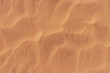 Waves of sand pattern in hot desert - aerial view