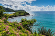 Landscape of Antigua island, Antigua and Barbuda
