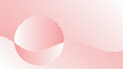 Poster - Modern halftone red background. Design decoration concept for web layout, poster, banner. Abstract template. Trendy vector red wallpaper. Artistic background. Creative abstract vector backdrop.