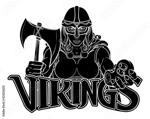 A female Viking, Trojan Spa...