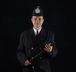 portrait of a british policeman bobby 