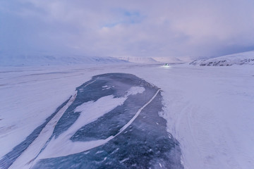  norway landscape ice nature of the glacier mountains of Spitsbergen Longyearbyen  Svalbard   arctic ocean ice winter  polar day East Coast 